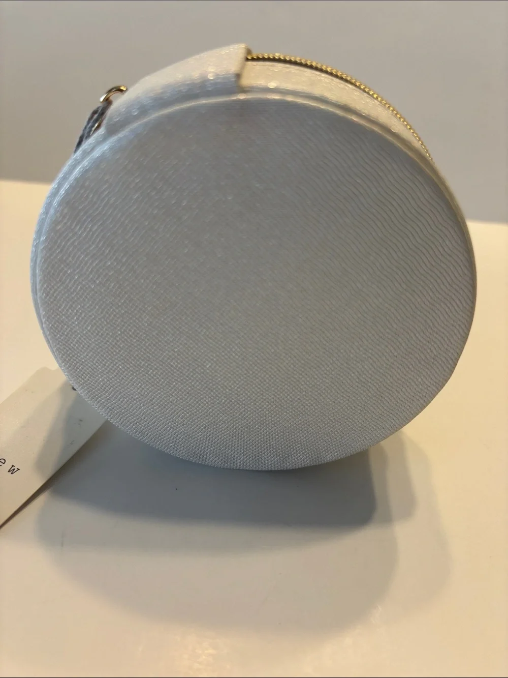A New Day Round Pearl and Heart Travel Jewelry Organizer